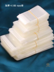 Thickened Transparent Self Adhesive Bag Opp Small Packaging Bag Jewelry Handmade Diy Material Accessories Storage Sealed Bag