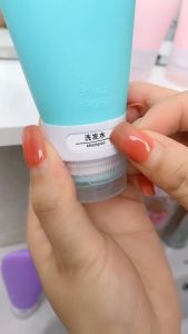 facial cleanser hand cream cosmetic Travel dispenser bottle