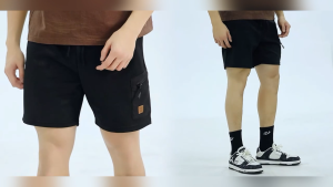 ManStyle-a Mens Summer Twill Sweat Shorts - Above The Knee Casual cool Menswear Lingerie