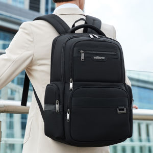 Large Capacity Business Casual Travel Backpack Multi-layer Double Shoulder Student Bookbag Computer Bag for Men And Women
