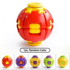 Rotating Fidget Puzzle Bal 3D Decompression Spinning Cube Toy Creative Stress Relief Hand Sensory Toy Educational Novelty Gift