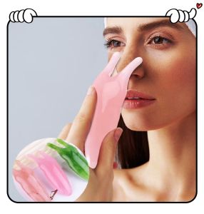 Alat Memijat Gua Sha Wajah Dan Kepala Bahan Cristal Resin Alami