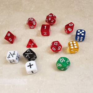 Educational Number Dice for Preschool