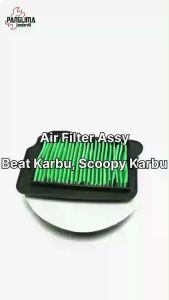 Filter Udara Honda Beat Karbu-Karburator & Scoopy Carbu-Carburator Lama-Old Saringan-Busa-Hawa-Air Assy