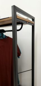 Japanese minimalist design clothes organizer/Penganjur pakaian reka bentuk minimalis Jepun/Ampaian Baju (Z2100)