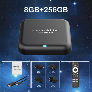 Smart Android 16 TV Box Q18 RK3518 Chip 8GB+256GB 8K Media Player Google Voice Assistant Dual WiFi BT 6.0 Very Fast Set Top Box