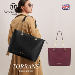 VICTORIA HYDE London Womens Vegan PU Leather Tote Bag Top Handle Shoulder Purse Womens Canvas Handbag Large Capacity Shoulder Bags for School Work Shopping Travel Daily Use