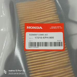 AIR FILTER HONDA WAVE 125 / XRM 125 / WAVE 100 THAILAND GENUINE PARTS 17210KPH900 HTTP