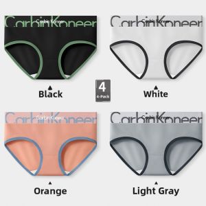CarbinKoneer | CarbinKoneer Ladies Modal Cotton Underwear Breathable Sports Triangle Shorts Pure Cotton Antibacterial Crotch Mid-Waist Briefs