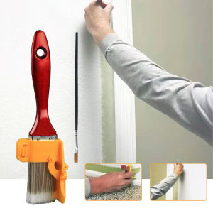 1set Edger Paint Brush Wall Treatment Paint Tool Multi-use paint brush Edge Trimming Cut Brush Latex Color Separator Paint Brush