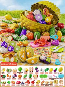 TEMiTANGMI | Đồ Chơi Cắt Giả Lập cho Trẻ Em