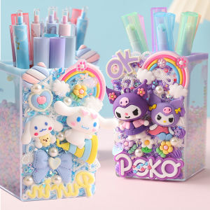 New Year Handmade DIY Multi-functional Pen Holder Tissue Box Material Kit Paper Towel Box Stationery Box Creative Gift