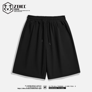 Quần Short Thể Thao Mùa Hè Ice Silk Cho Nam Quần Năm Điểm Mỏng Quần Thể Thao Nhanh Khô Quần Short Bóng Rổ Thường Ngày