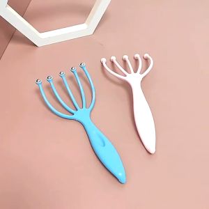 Cây Massage Đầu Thư Giãn 5 Nhánh Bi Tròn Giúp Xoa Bóp Thư Giãn Da Đầu Xả Stress - Dụng Cụ Massage Đầu Và Cổ Thông Minh Cây Gãi Đầu Vật Lý Cầm Tay Giúp Thư Giãn Giảm mệt Mỏi Giúp Lưu Thông Máu