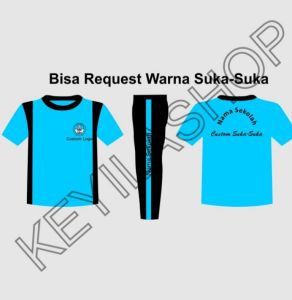 RK Konveksi Setelan Baju Olahraga SD (Bisa Sablon) - Pre-order (Jumlah Banyak)