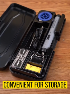 Wireless Soldering Iron Portable Rechargeable AdjustableTemperature Household Soldering Iron Kit