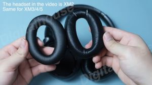 【Stock in SG】Extra Durable Sony 1000 XM3 1000XM4 WH-1000XM3 WH1000XM4 Earpad Earpads Ear Pad Pads Soft Protein Leather Cushion Replacement Headset