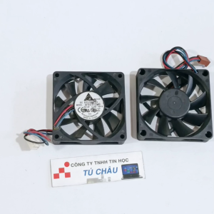 Quạt 7Cm Dày 1.5Cm / Điện áp DC 12V Loại 3 dây đầu cắm 3 Pin (Quạt tháo máy LK)