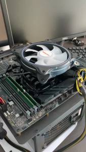 4 Heatpipes CPU Cooler 120MM Air Cooling CPU Radiator for Intel LGA 1366 1155 1150 1151 1156 1200 1700 2011 X79 X99 AM3 AM4 AM5