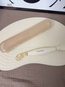 YeeHoO KIDS | Baby Food Puree Silicone Spoon 6+ Months