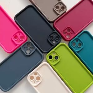 Softcase Silikon Macaron Solid Untuk Xiaomi Redmi