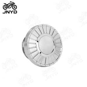 JNYD Chrome Black Motorcycle CNC Aluminum Fuel Tank Cover Oil Gas Cap For Harley Sportster Touring Road King Softail Dyna