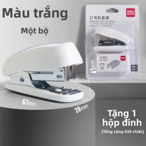 deli | Máy Bấm Ghim Tiết Kiệm Công Suất Dành Cho Học Sinh