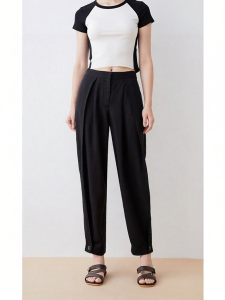 Vero Moda | High Waist Loose Straight Tapered Casual Pants for Fall