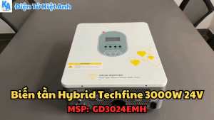 Biến tần Hybrid Techfine 3000W 24V PV 40-500V - GD3024EMH