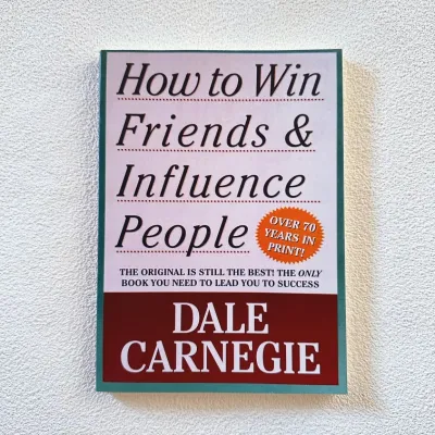 How to win friends influence people by Dale Carnegie Self Help paperback books