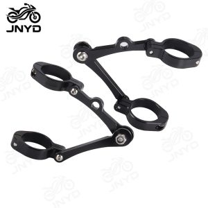 JNYD Universal 39-41mm Motorcycle Headlight Bracket Mount Clamp Fork Tube Holder For Harley Honda Suzuki Kawasaki BMW Yamaha