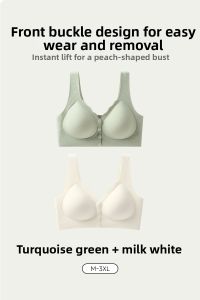 Yuzhaolin | Front Opening Breastfeeding Maternity Bra Large Size