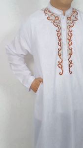 Jubah Gamis Pria Bordir Mata Sultan Special Ramadhan Lebaran G11