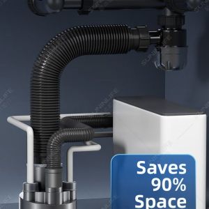 SUNINLIFE | Dishwasher and Water Purifier Suitable Anti-odor Diverter Drain Pipe