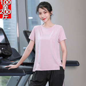 Summer plus Size Yoga Fitness Sportswear Quick Dry Loose Short Sleeve Womens T-Shirt Running Outdoor Activities Breathable Moisture Wicking Ultra Elastic Cotton Nylon\\n\\n Introduction to Women's Outdoor Activities Wear\\n\\nAs women continue to embrace outdoor activities, the demand for high-quality sportswear has grown significantly. Summer yoga t-shirts are a popular choice for plus-size women due to their quick-dry loose fit and breathable moisture-wicking properties.\\n\\n Key Features of Women's Running Apparel\\n\\nWhen choosing women's running apparel, it's essential to consider the following features:\\n\\n- Quick-dry loose fit: This feature ensures that moisture is quickly wicked away from the skin, keeping you cool and dry during intense workouts.\\n\\n- Breathable moisture-wicking fabric: This type of material allows air to circulate freely, reducing sweat buildup and promoting a more comfortable experience.\\n\\n- Ultra elastic cotton nylon blend: This material provides both comfort and durability, making it ideal for various outdoor activities.\\n\\n How to Choose the Right Fit for Plus Size Women\\n\\nSelecting the right fit for plus-size women is crucial for maximizing comfort and performance. Consider the following tips:\\n\\n- Look for loose-fitting garments that allow for freedom of movement.\\n\\n- Choose breathable fabrics that promote airflow and moisture-wicking properties.\\n\\n- Opt for adjustable features such as drawstrings or elastic bands to customize the fit.\\n\\n Benefits of Ultra Elastic Cotton Nylon\\n\\nThe ultra elastic cotton nylon blend offers several advantages:\\n\\n- Enhancing comfort and performance: This material provides a comfortable and flexible fit, allowing for ease of movement during various activities.\\n\\n- Durability and longevity of the material: The blend of cotton and nylon ensures that the garment remains durable and long-lasting, even after multiple washes.\\n\\n Tips for Maintaining Your Summer Yoga T-Shirt\\n\\nTo ensure the longevity of your summer yoga t-shirt, follow these maintenance tips:\\n\\n- Proper washing techniques: Wash the t-shirt in cold water using mild detergent, and avoid using bleach or fabric softeners.\\n\\n- Drying techniques: Allow the t-shirt to air dry, avoiding direct sunlight and high heat settings.\\n\\n- Storing your t-shirt: Store the t-shirt in a cool, dry place, away from direct sunlight and moisture.\"