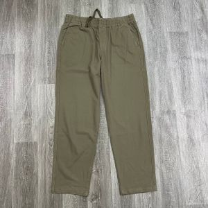 Japanese Style Mens Casual Pants Spring Autumn Loose Straight Leg Cotton Comfortable Elastic Long Trousers for Try on Room