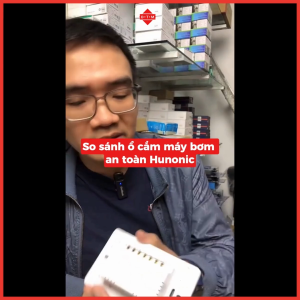 Ổ Cắm Máy Bơm Chống Giật WiFi Hunonic SPS Cấp Điện 5V Lên Phao Điều Khiển Hẹn Giờ Qua App