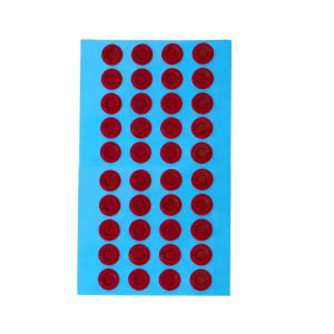 40pcs Per Strip Universal Mouse Skates Stickers 6.5mm 10mm Diameter PTFE Wear-Resistant Mouse Feet Pads Glide Feet Replacement