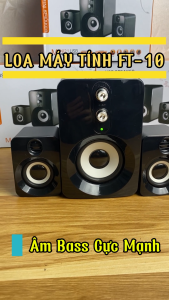 Bộ 3 Loa Vi Tính Q7 Bass Mạnh Có Nút Chỉnh Âm Bass Âm Thanh Đỉnh Cao Kết Nối USB & Jack 3.5