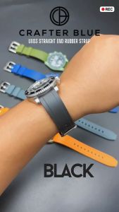 สายนาฬิกา Crafter Blue UX03 Straight End Rubber Strap 2022mm