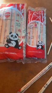Bịch đũa gấu 6 18dùng một lần đũa tre ăn bánh tráng trộn tiện lợi (18 đôi)