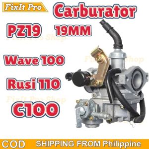 Keihin Carburator XRM 110 C100 / Rusi110 / Wave100 / Dream (19MM) Carburator Made in Japan PZ19 19mm Motorcycle Carburetor