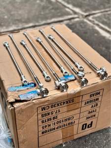 Stik Rem Satinlist Set + stanhub penahan Tromol Untiran CNC Ukurn Standar Dan Jumbo PNP CB GL MEGAPRO TIGER