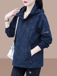 Womans Short Outdoor Casual Loose Wear- Resistant Windproof New Version Autumn Spring Summer Jacket Coat Red Black Green