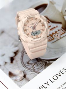 Casio | Casio G-Shock Womens Watch New Sporty White Waterproof GMA-S2100 Student Casual Style Dual Display Mineral Strengthened Glass