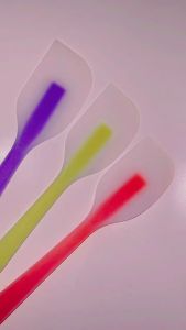 Spatula Silikon Anti Panas 28cm Transparan & Spatula Kue Mentega