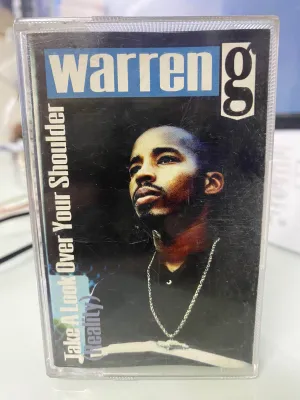 WARREN G - Take A Look Over Your Shoulder (Reality) Original Hip Hop Music Album Cassette Tape - VG