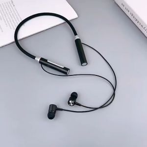 หูฟังแม่เหล็กกีฬา คล้องคอ สเตอริโอ Tws Bluetooth 5.0 ฟังบลูทูธไร้สาย แขวนเล่นกีฬา