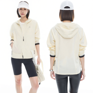 UPF50+ Cool Feel Stretchable Womens Sunscreen Jacket