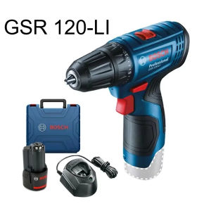 Bosch | Bosch Electric Drill GSR 120-LI 12V Rechargeable Cordless Multi-function Home DIY Screwdriver Power Tool Sets